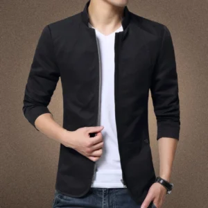 Brand Business Blazer Men Jackets Casual Fashion Mens Suit New Cotton Coats Slim Fit Windbreaker Jacket Man Tops Male - Image 5