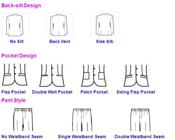 Slim Fit 3 Piece beige Groom Mens Suit Prom Tuxedo Wedding Suits For Men Custom Blazer Terno Masuclino for Party costume homme - Image 7
