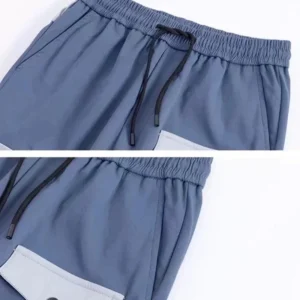 Classic Streetwear Quick Dry Ice Silk Pants 2025 Men Versatile Casual Pants Male Summer Thin New Style Straight Leg Cargo Pants - Image 7