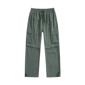 UETEEY Summer New Men's Detachable 2 Sections Cargo Pants Multi-pockets Loose Fit Casual Shorts Work Pants Men Harem Sweatpants - Image 6