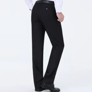 Top-Quality Men's Woolen Trousers - Traf Suit Pants,Business Formal,Trousers for Men, Man Pants, Naples Wool Dress Pants for Men - Image 3