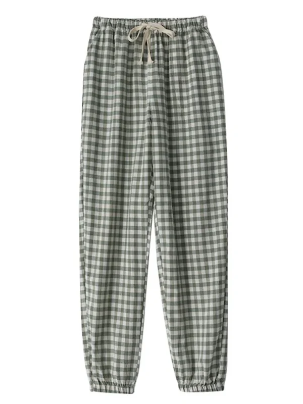 Pajama Pants Men's Summer Thin Loose Large Size Trousers Summer Teenagers Can Wear Home Pants - Image 6