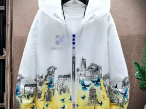 Outdoor Lightweight Hoodie Jacket Coat Men Long Sleeve Fishing Swim Shirt Quick Dry Hiking T-Shirt Women Sun Protection Clothing