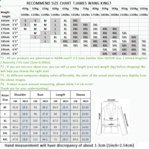 Men's Stylish Handsome Solid Color Suit Two-Piece Set M-4XL High Quality Formal Casual Banquet Fit Trousers Included - Image 7