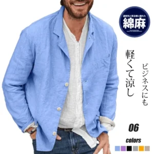 Men's Spring and Autumn Suit Jackets Casual Loose Suit Jackets Spring and Autumn Loose Suit