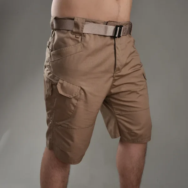 Men's Breathable and Wear-Resistant Urban Tactical 5-Inch Shorts - Tactical Military Fanatic Outdoor Training Hiking Shorts - Image 3