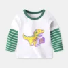 Adorable Long Sleeves Cotton Shirts for Children Spring Season Durable Comfortable and Breathable Children Wear for Boys Girls - Image 4