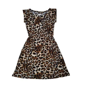 Summer Womens Leopard Printed Dress 2025 Sleeveless Casual Boho Dress Wrap Mini Sexy Ladies Party Mini Dresses Vestidos Платье - Image 6