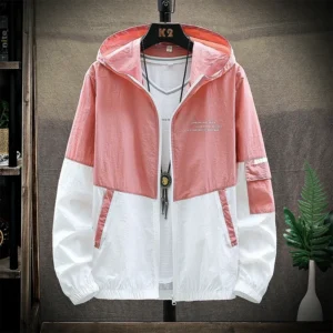 Summer Hooded Jacket Men Women Waterproof Sun Protection Clothing Fishing Hunting Clothes Quick Dry Skin Patchwork Windbreaker - Image 7