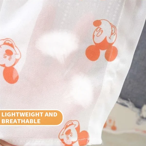 Mickey Mouse Blouse Ladies Long Sleeve Women Shirt Beach Shirts Kawaii Cartoon Summer Disney Clothes Cover-Up Top Casual - Image 5