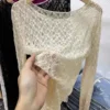 2025 Slightly transparent black lace shirt women long sleeved Spring and Autumn New slim fit inner layer with mesh - Image 5
