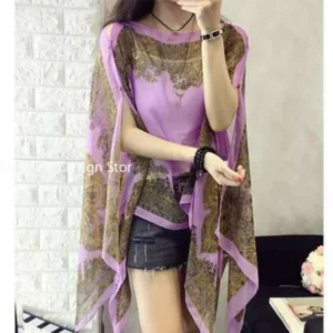 Woman Fashion Beach Dress Blouses Sun Protection Cardigan Summer Beach Holiday Cardigan Women Long Blouses Tops - Image 7