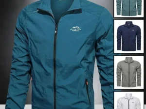 UPF100+ Men Summer Windbreaker Zip Pockets Uv Sun Protection Jackets Breathable Ultra-light Clothes Outdoor Skin Thin Coats Camp
