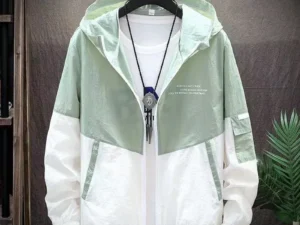 Summer Hooded Jacket Men Women Waterproof Sun Protection Clothing Fishing Hunting Clothes Quick Dry Skin Patchwork Windbreaker