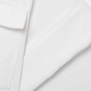 European style new women's fashion solid color crepe comfortable short-sleeved lapel shirt trousers suit
