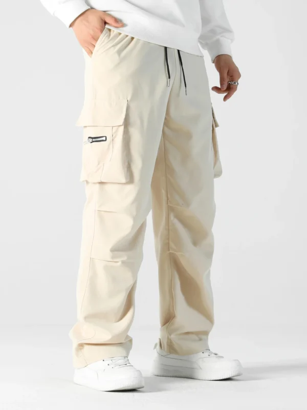 Mens Tactical Quick Dry Multi Pockets Outdoor Wear Resist Hike Work Trousers Men Casual Cargo Pants Male New Summer Trousers