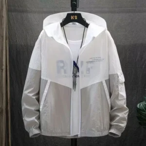 Summer Hooded Jacket Men Women Waterproof Sun Protection Clothing Fishing Hunting Clothes Quick Dry Skin Patchwork Windbreaker - Image 4