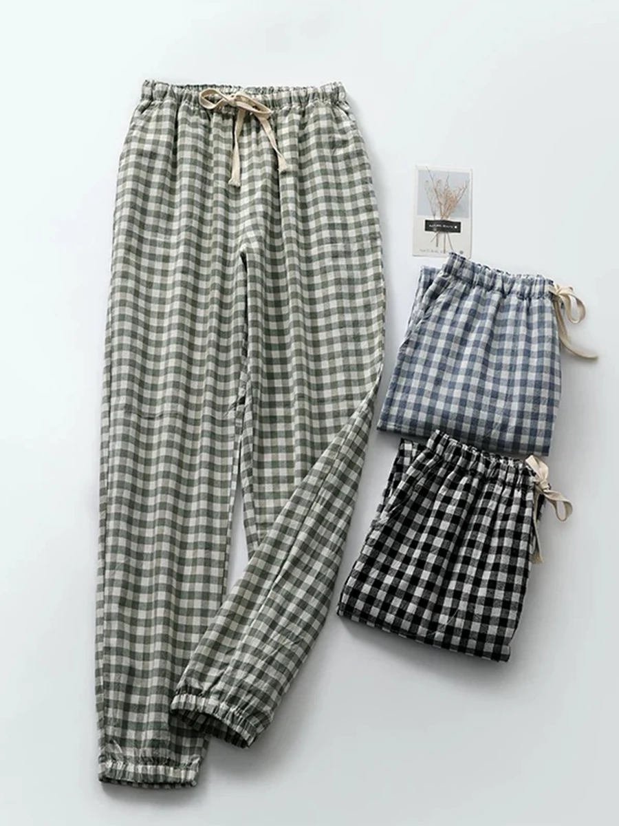 Pajama Pants Men's Summer Thin Loose Large Size Trousers Summer Teenagers Can Wear Home Pants