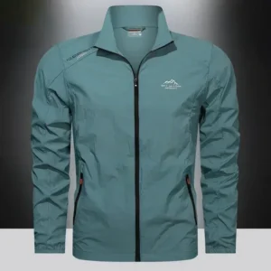 UPF100+ Men Summer Windbreaker Zip Pockets Uv Sun Protection Jackets Breathable Ultra-light Clothes Outdoor Skin Thin Coats Camp - Image 4
