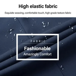Korean Men's Suit Male Casual Slim Fit Business Jacket Spring Autumn Anti-Wrinkle Versatile Ultra-Thin Breathable High-Elastic - Image 4