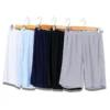 Quick-drying seamless ice silk shorts men's summer thin big pants home pants casual loose pajama pants five-point pants - Image 5