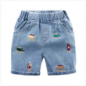 Summer Baby Boys Denim Shorts Fashion Hole Children Jeans South Korea Style Boy Casual Cowboy Shorts Child Toddler Beach Pants - Image 7