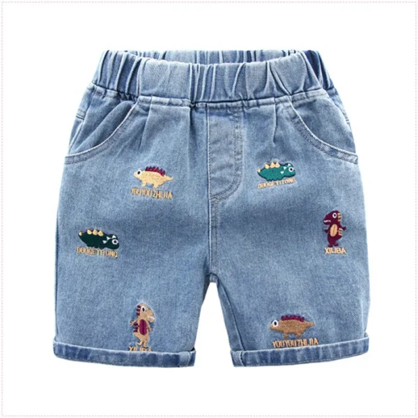 Summer Baby Boys Denim Shorts Fashion Hole Children Jeans South Korea Style Boy Casual Cowboy Shorts Child Toddler Beach Pants - Image 7