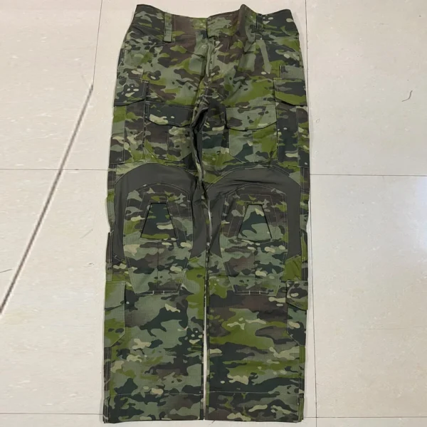 Cargo Pants Men Outwear Camouflage Mitarmy Tactical Frog Suit Field Fight Hunting Hiking CS Training Camping Trip Long Trousers - Image 7