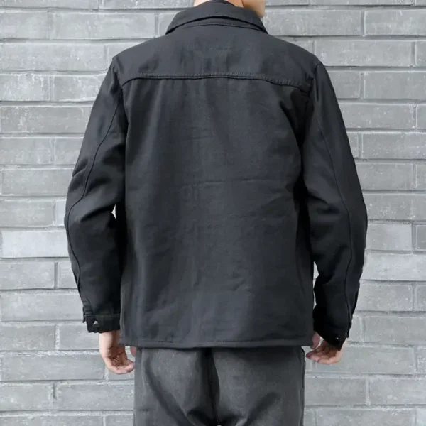 Denim Jackets Man Blazer Cargo Black Jeans Coat for Men Clothing Outwear Fast Delvery Cheap Price Stylish Branded Fashion New In - Image 4
