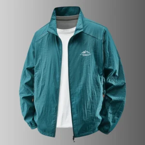 Summer Men's Sun Protection Casual Breathable Sports Windproof Water Resistant Ultrathin Jacket Outdoor Fishing Skin Clothing - Image 7