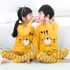 Boys Pajamas Sets 2 to 3 4 5 6 7 8 9 10 11 12 13 Years Cotton Soft Long Sleeve Toddler Boy Pijamas Set Blue Astronaut Pyjamas - Image 6