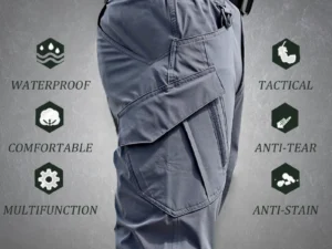 Tactical Cargo Pants Men Outdoor Waterproof SWAT Combat Military Camouflage Trousers Casual Multi Pocket Male Work Joggers
