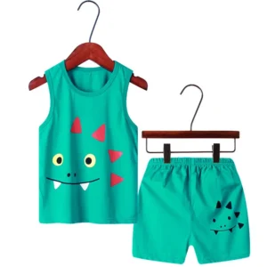 Summer Baby Bunny Vest Clothing Set Children's Sleepwear Kid Pajamas Sets for 1-10Years Girls Pyjamas Pijamas Kids Wear - Image 6