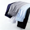 Quick-drying seamless ice silk shorts men's summer thin big pants home pants casual loose pajama pants five-point pants - Image 4