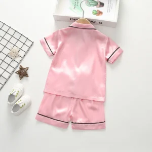 New Summer Baby Girls Clothes Suit Children Sleepwear Shirt Shorts 2Pcs/Sets Kids Boys Pajamas Toddler Costume Infant Tracksuits - Image 5