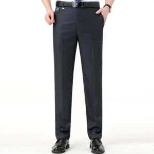 Top-Quality Men's Woolen Trousers - Traf Suit Pants,Business Formal,Trousers for Men, Man Pants, Naples Wool Dress Pants for Men - Image 6