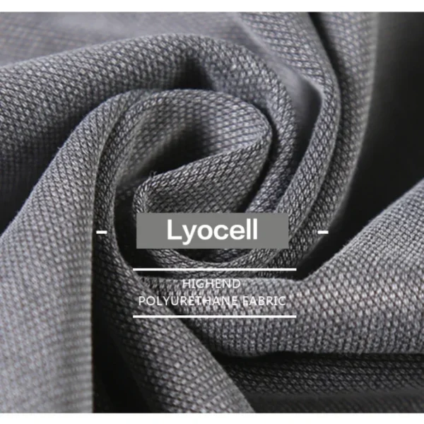 S-5XL 6Style,Men's Loose Jeans Summer Soft Lyocell Thin Fabric Straight Pants Drawstring Elastic Waist Korea Casual Trousers,Y2K - Image 5