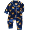 Children's Pajama Set Cartoon Little Bear Girl Ice Silk Satin Top and Pants Set Boys' Pajamas Spring/Summer Baby Set - Image 7