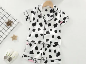 New Summer Baby Girls Clothes Suit Children Sleepwear Shirt Shorts 2Pcs/Sets Infant Pajamas Kids Clothing Toddler Casual Costume