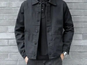 Denim Jackets Man Blazer Cargo Black Jeans Coat for Men Clothing Outwear Fast Delvery Cheap Price Stylish Branded Fashion New In
