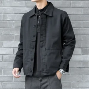 Denim Jackets Man Blazer Cargo Black Jeans Coat for Men Clothing Outwear Fast Delvery Cheap Price Stylish Branded Fashion New In - Image 7