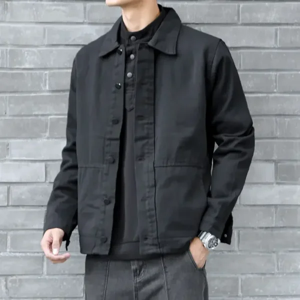 Denim Jackets Man Blazer Cargo Black Jeans Coat for Men Clothing Outwear Fast Delvery Cheap Price Stylish Branded Fashion New In - Image 7
