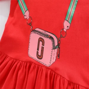 Jumping Meters 2-7T Long Sleeve Girls Bag Print T Shirts With Skirts For 2-7 Years Children's Blouses Kids Tees Tops Autumn Wear - Image 7