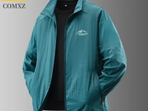2025 Men's Summer Sun Protection Jacket Ultra-Light Thin Skin-Friendly Breathable UV Proof Fishing Ice Silk Sunscreen Coat