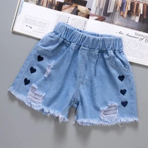 Summer Baby Boys Denim Shorts Fashion Hole Children Jeans South Korea Style Boy Casual Cowboy Shorts Child Toddler Beach Pants - Image 4