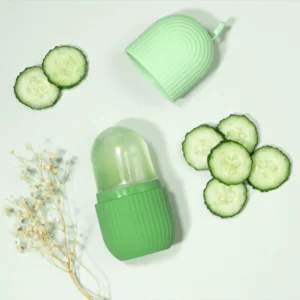 Silicone Cube Tray Shape Face Facial Ice Roller Massage Face Massage Roller Frozen Facial Reusable Ice Face Roller Skincare Tool - Image 7