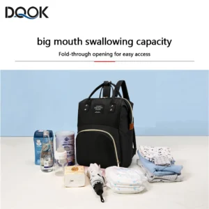 Backpack Bag Mummy Large Capacity Bag Mom Baby Multi-function Waterproof Outdoor Travel Diaper Bags For Baby Care - Image 4