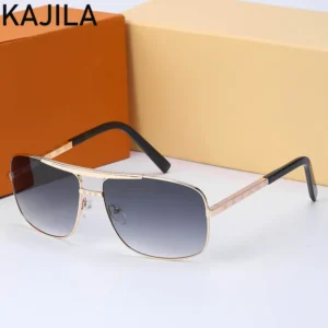 Vintage Square Men Sunglasses Brown 2025 Luxury Brand Retro Classic Sun Glasses For Man UV400 Oculos De Sol Masculino Wholesale - Image 4