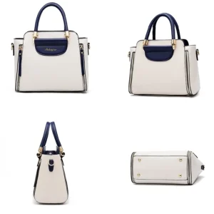 Women's bag 2025 new fashion women's bags hit color hand-held bag Europeand the United States all-match shoulder messenger bag - Image 6