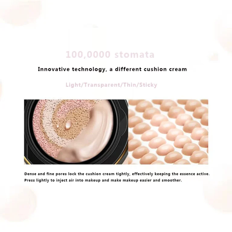 3 colors Zero Flaw Air Cushion BB Cream Moisturizing Concealer Liquid Foundation Upgrade Strong Isolation Bare Makeup CC Cream - Image 7